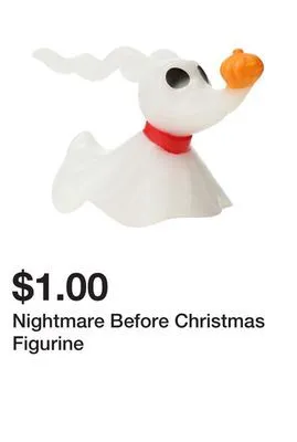 Five Below Nightmare before christmas figurine offer