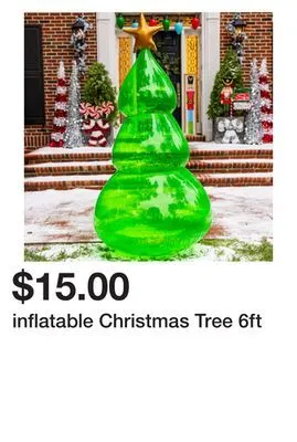 Five Below Inflatable christmas tree 6ft offer