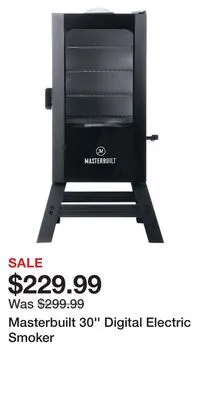 Cabela's Masterbuilt 30'' digital electric smoker offer