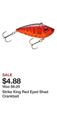 Cabela's Strike king red eyed shad crankbait offer