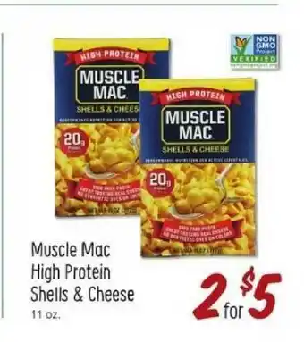 Sprouts Farmers Market Muscle Mac High Protein Shells & Cheese offer