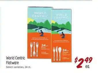 Sprouts Farmers Market World Centric Flatware Selected Varieties offer