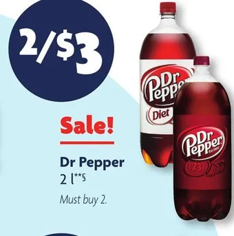 Family Dollar Dr pepper offer