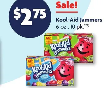 Family Dollar Kool-aid jammers offer