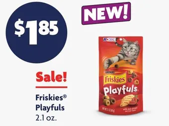 Family Dollar Friskies playfuls offer