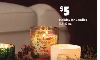 Family Dollar Holiday jar candles offer