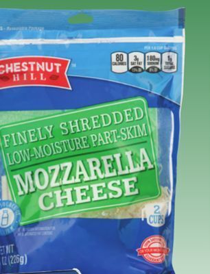 Family Dollar Chestnut hill shredded mozzarella cheese offer