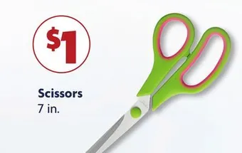 Family Dollar Scissors offer