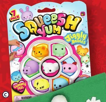 Family Dollar Jiggy babies 7 pk., or play-doh 5 pk offer