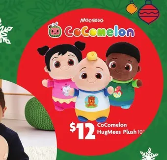 Family Dollar Cocomelon hugmees plush offer