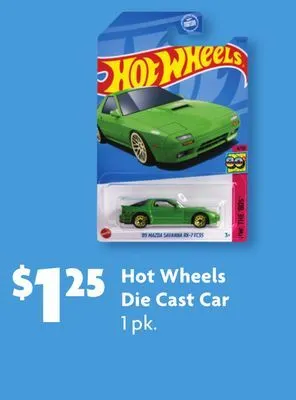 Family Dollar Hot wheels die cast car offer
