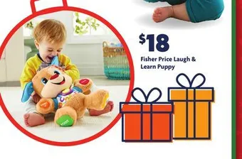 Family Dollar Fisher price laugh & learn puppy offer