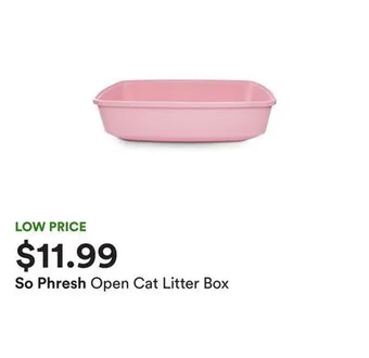 Petco Open cat litter box offer
