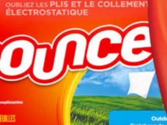 Target Bounce 240-ct. dryer sheets offer
