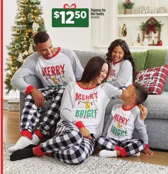 Dollar General Pajamas for the family offer