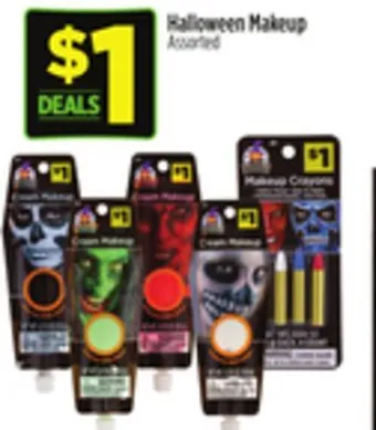 Dollar General Halloween makeup offer