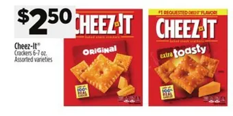 Dollar General Cheez-it crackers offer