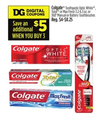 Dollar General Colgate offer