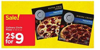 Cub Foods Culinary Circle Pizza offer