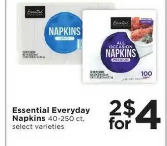 Cub Foods Essential Everyday Napkins offer