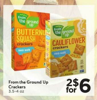 Cub Foods From The Ground Up Crackers offer