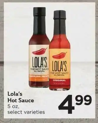 Cub Foods Lola's Hot Sauce offer