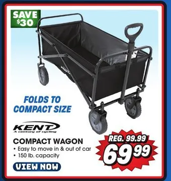 Big 5 Kent compact wagon offer
