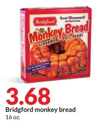 Hy-Vee Bridgford monkey bread offer
