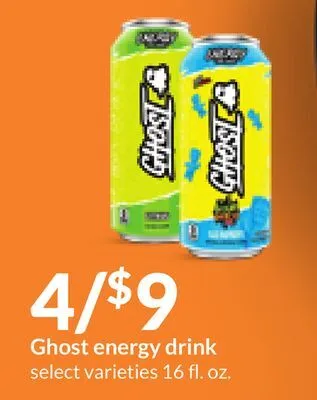 Hy-Vee Ghost energy drink offer