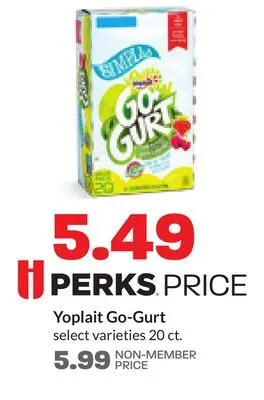 Hy-Vee Yoplait go-gurt offer