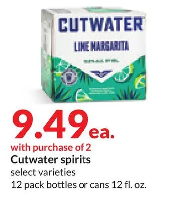 Hy-Vee Cutwater spirits offer