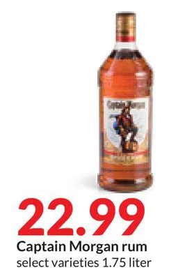 Hy-Vee Captain morgan rum offer
