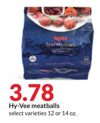 Hy-Vee Hy-vee meatballs offer