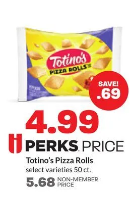 Hy-Vee Totino's pizza rolls offer