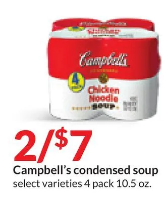 Hy-Vee Campbell's condensed soup offer
