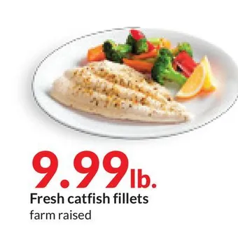 Hy-Vee Fresh catfish fillets offer