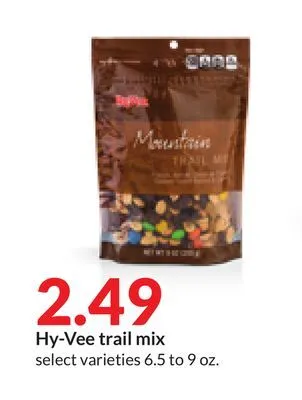 Hy-Vee Hy-vee trail mix offer