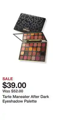 Ulta Beauty Tarte maneater after dark eyeshadow palette offer