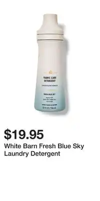 Bath & Body Works White barn fresh blue sky laundry detergent offer