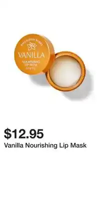 Bath & Body Works Vanilla nourishing lip mask offer
