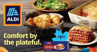 Aldi Reggano Oven Ready Lasagna Noodles offer