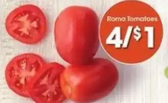 Kroger Roma Tomatoes offer