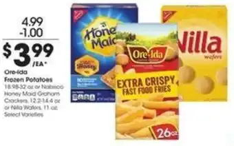 Kroger Ore Ida Frozen Potatoes offer