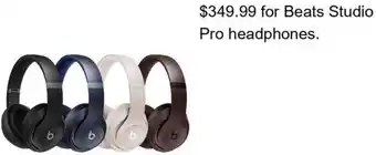 Best Buy Beats Studio Pro headphones. offer