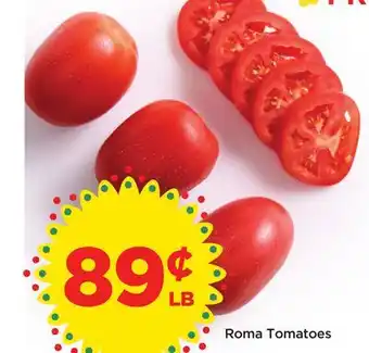 Food 4 Less Roma tomatoes offer