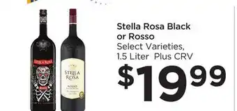 Food 4 Less Stella rosa black or rosso offer