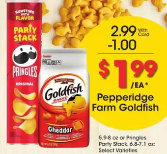 Ralphs Pepperidge farm goldfish offer