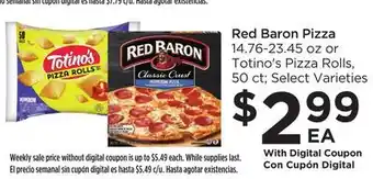 Food 4 Less Totino's pizza rolls offer