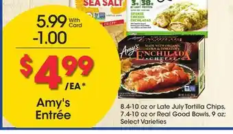 Ralphs Amy's entrée offer