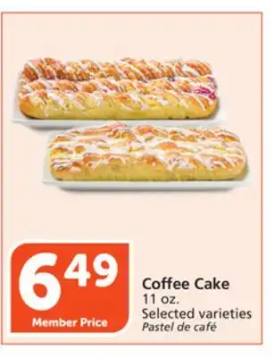Albertsons Coffee cake offer